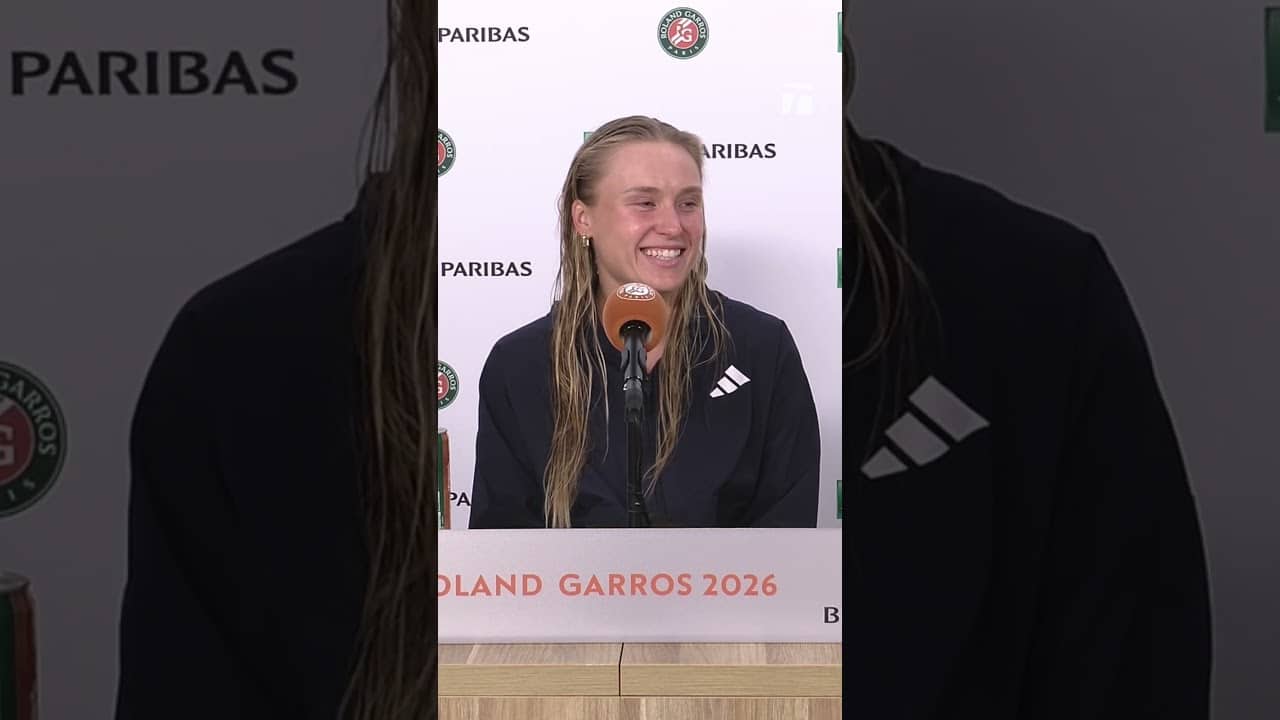 Better get Yuliia's ring ready 💍 #rolandgarros #YuliiaStarodubtseva #tennis #proposal #funny #ring