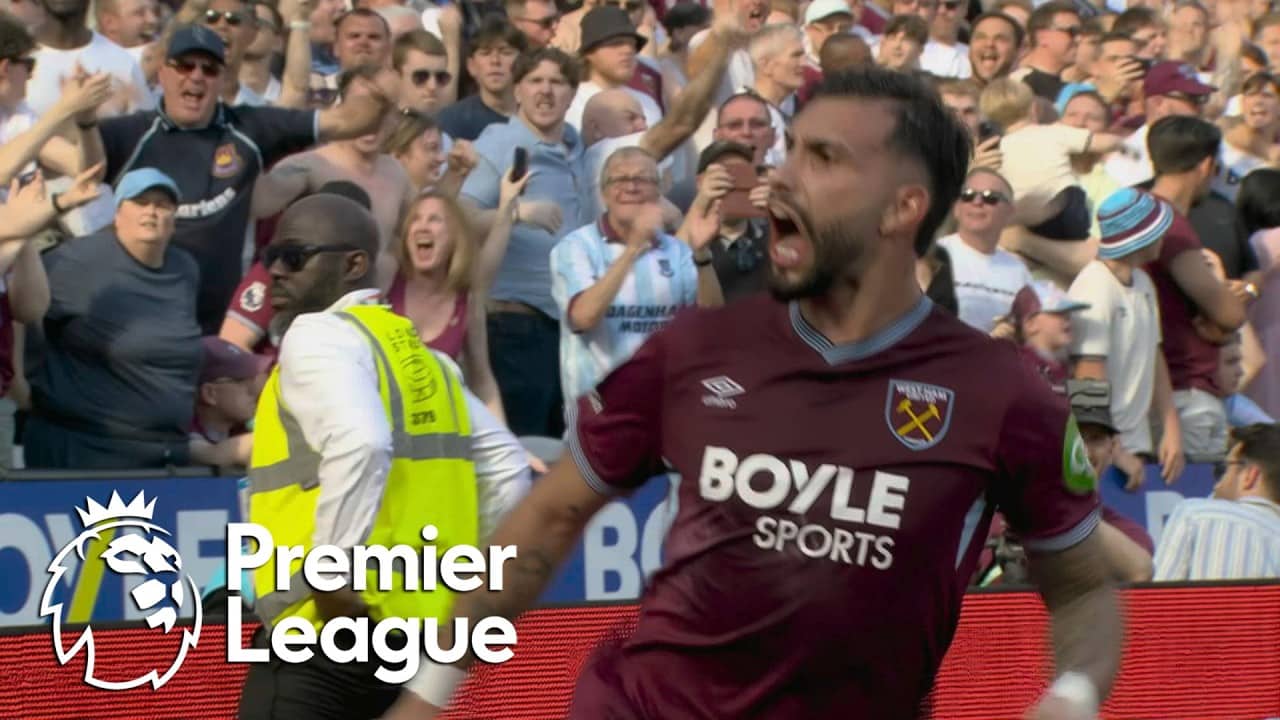 Taty Castellanos fires West Ham in front of Leeds | Premier League | NBC Sports