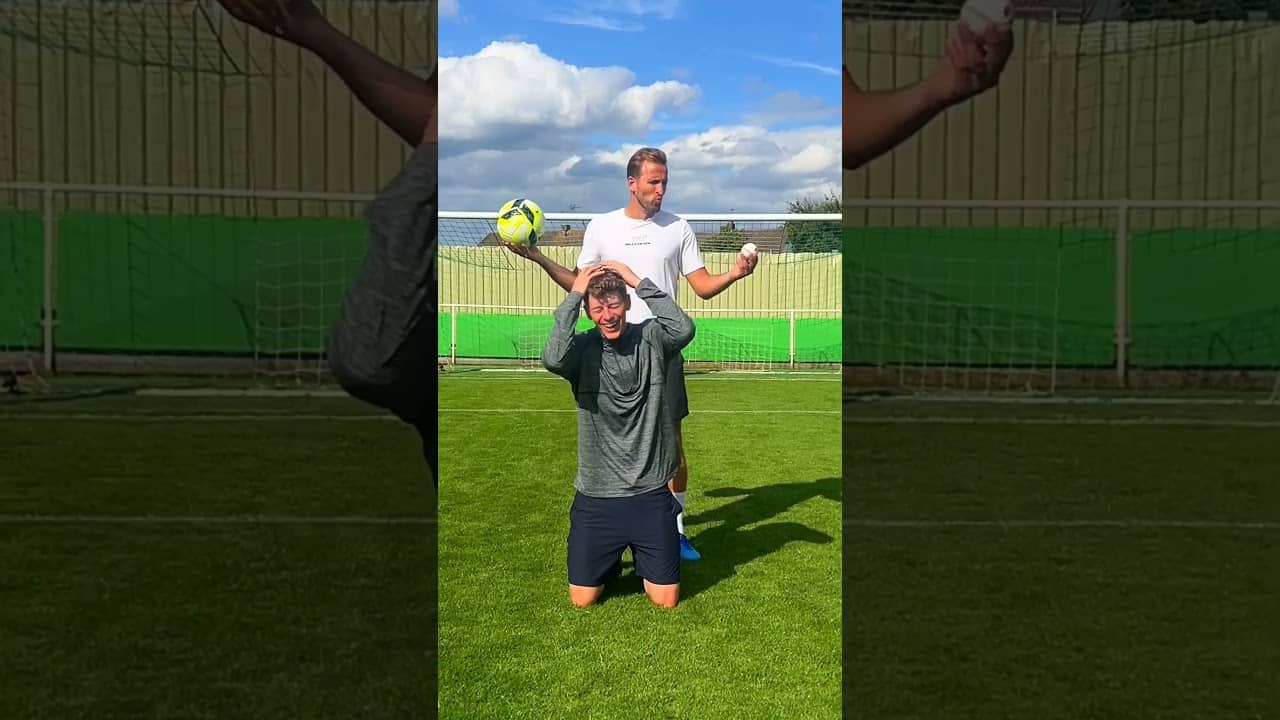 Harry Kane can smash ANYTHING top bins 🔥🏴󠁧󠁢󠁥󠁮󠁧󠁿 #worldcup #england #harrykane #shorts