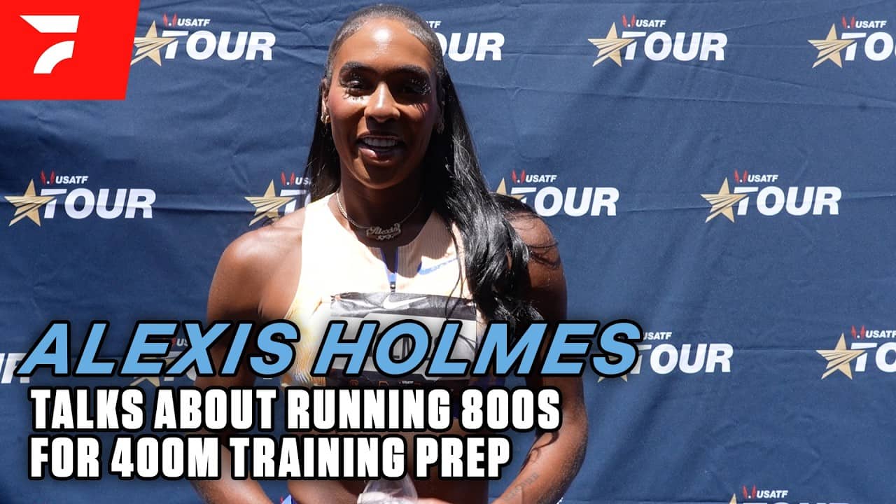 Alexis Holmes Isn't Afraid Of The 800m |  2026 USATF LA Grand Prix