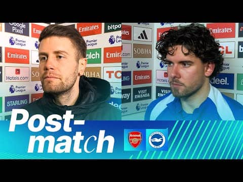 POST-MATCH | Hurzeler And Kadioglu | Arsenal v Brighton