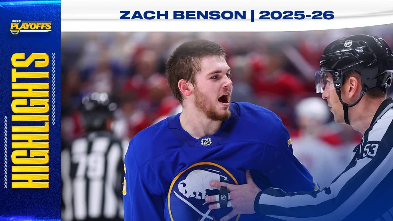 Benny "The Rat" | Zach Benson Shines In 2025-26 NHL Stanley Cup Playoffs | Buffalo Sabres