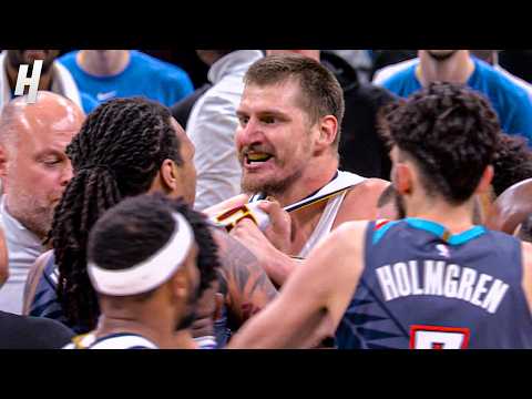 Nikola and Jaylin Williams Get INTO IT 😳 HEATED MOMENT