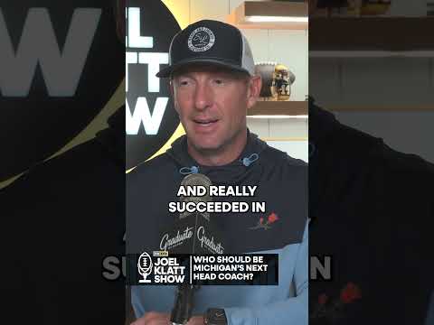 Joel Klatt BELIEVES ones of these people will be the next HC at Michigan 👀 #michigan #football