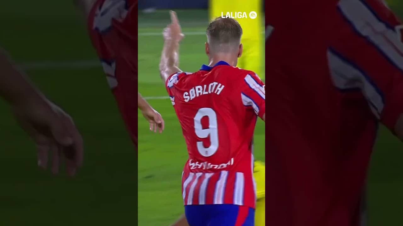 Sørloth's goal 🆚 Villarreal (📆 24/25)