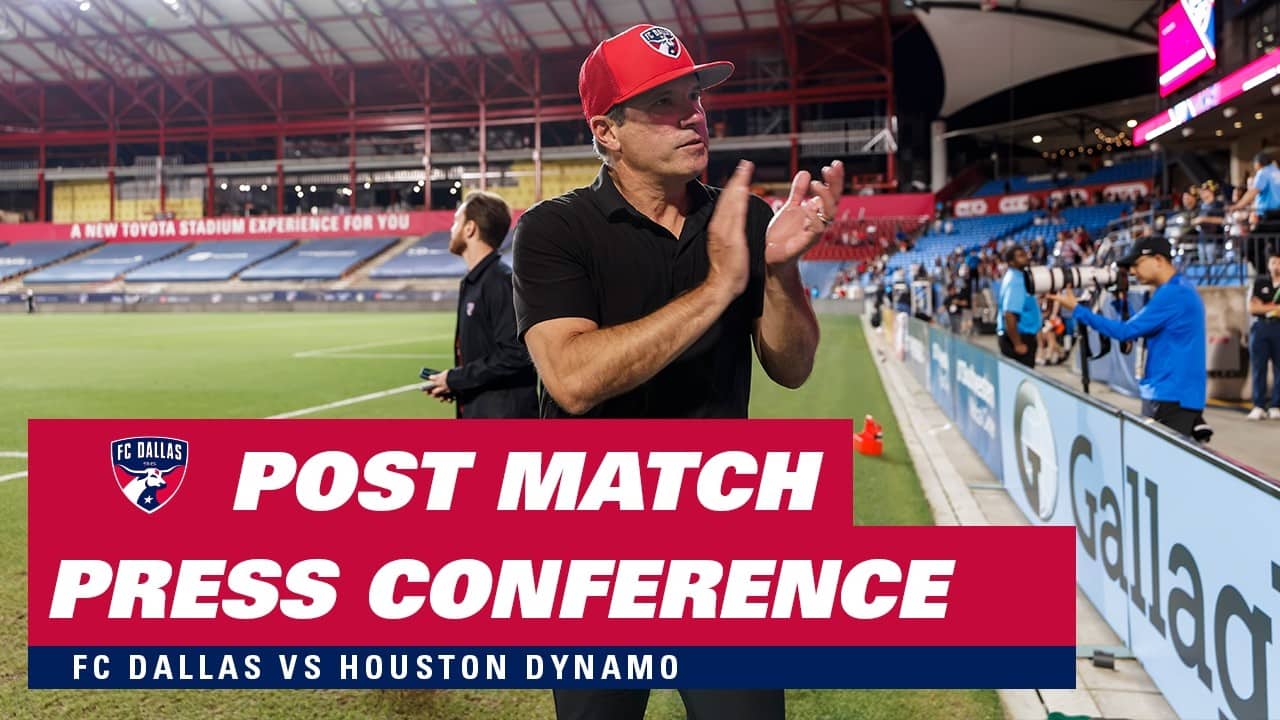 FC Dallas vs. Houston Dynamo Postmatch Press Conference - March 21, 2026