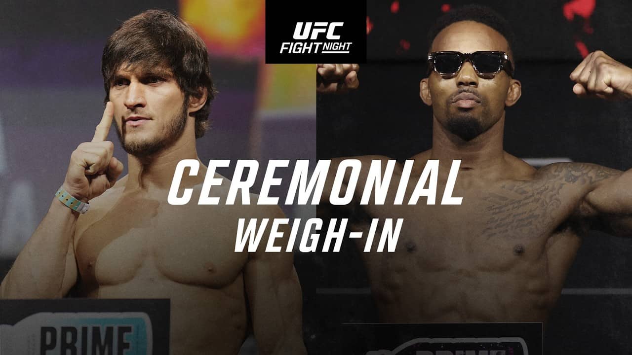 UFC London: Ceremonial Weigh-In