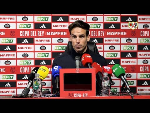 Íñigo Pérez tras el Real Ávila 1 - Rayo Vallecano 2