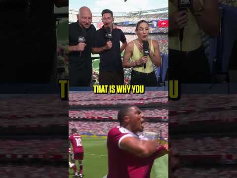 The World Cup Now crew was stunned by Qatar's stoppage time goal