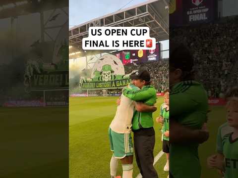 Matthew McConaughey shows out in Austin for US Open Cup!🏆