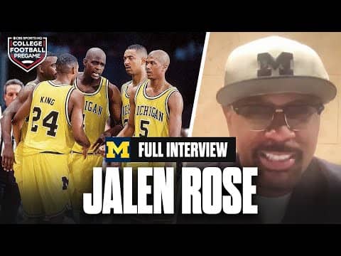Jalen Rose gives his 'Fab Five' of Michigan football players, advice for QB Bryce Underwood