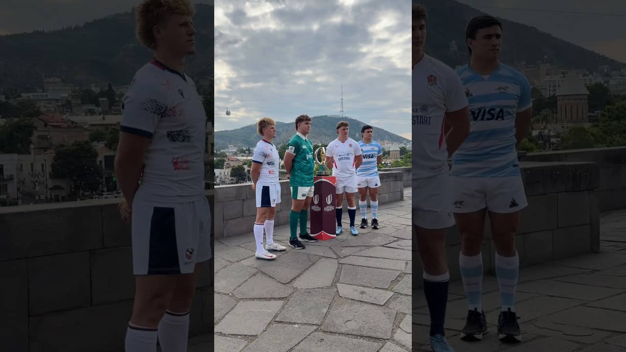 The captains assemble in Georgia ahead of the World Rugby Junior World Championship 2026 🏆