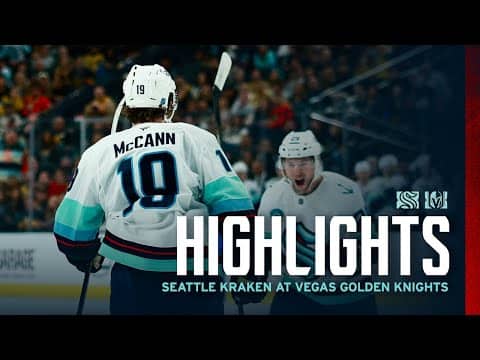 Seattle Kraken at Vegas Golden Knights | 1/31 Game Highlights