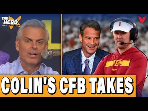 Colin Cowherd's CFB Reactions: Lane Kiffin & Ole Miss DRAMA, USC's TOP RECRUIT class | THE HERD