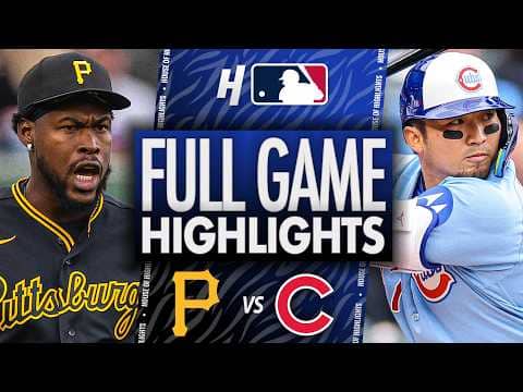 Pittsburgh Pirates vs Chicago Cubs - FULL GAME HIGHLIGHTS 🔥 April 10, 2026 MLB Season