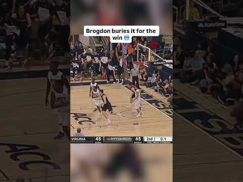 Malcolm Brogdon was insane 🤯 #uva #collegebasketball #ncaabasketball #accbasketball #basketball