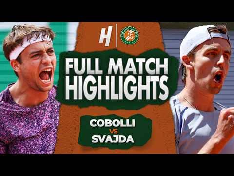 Flavio Cobolli vs Zachary Svajda - FULL Match Highlights | Round 4 | Roland Garros 2026