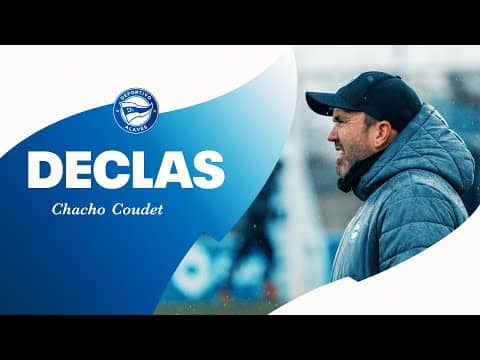 Chacho Coudet: "Este grupo, en las difíciles, siempre da la cara" | Deportivo Alavés