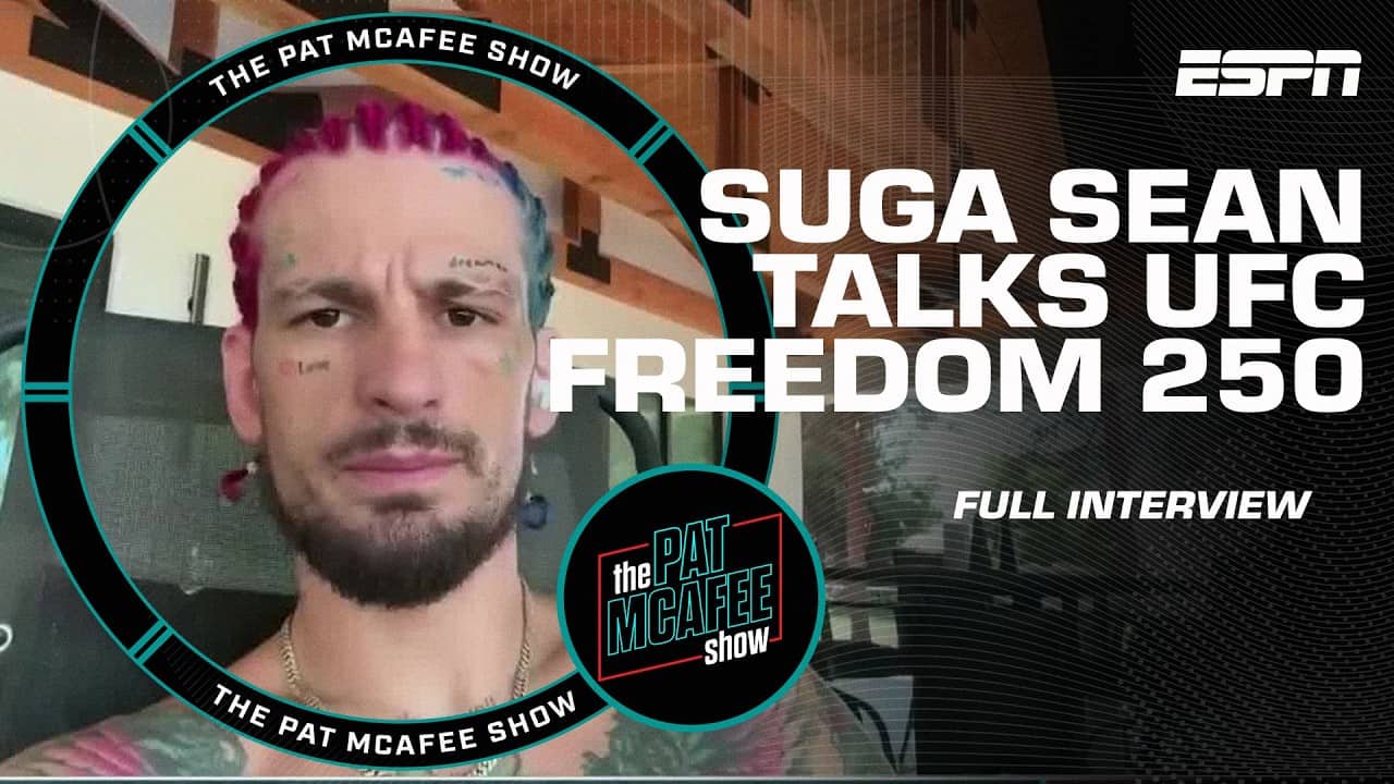 Sean O'Malley says he went 'VINTAGE SUGA' at UFC Freedom 250 🚨 | The Pat McAfee Show