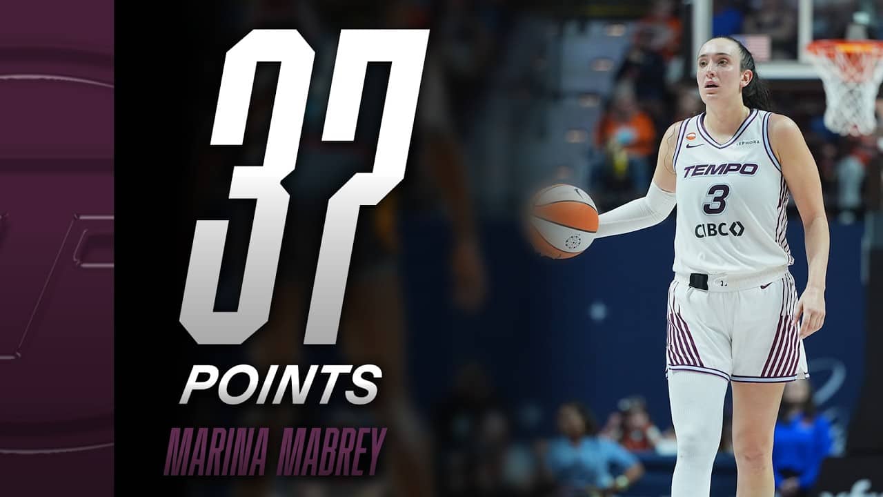 Marina Mabrey Drops Career-High 37 PTS in Tempo Win 🔥