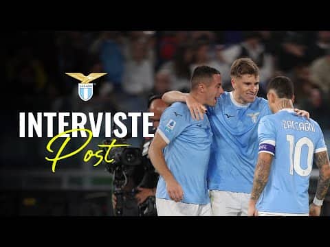 🗣️ LE INTERVISTE A MISTER SARRI, BASIC E GILA | LAZIO-JUVENTUS 1-0