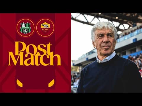 GIAN PIERO GASPERINI | INTERVISTA POST SASSUOLO-ROMA