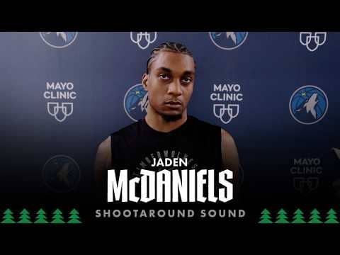 “It’s The Playoffs. You Gotta Come With That Energy…” Jaden McDaniels Shootaround Sound | 05.08.26