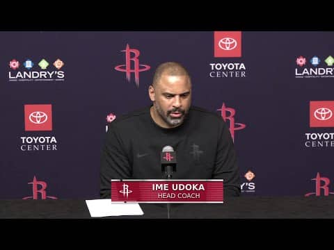 Press Conference by Ime Udoka vs Clippers