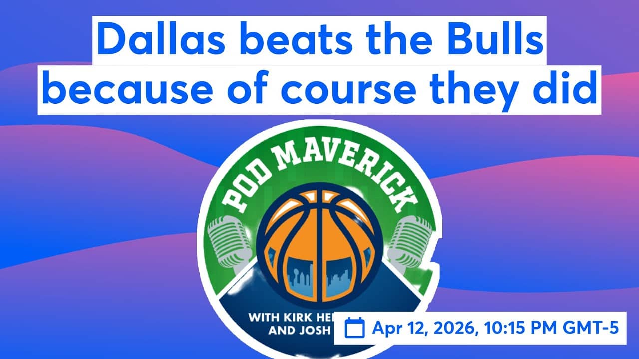 📱 Dallas beats the Bulls because of course they did 📱