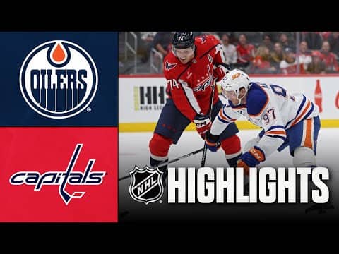 NHL Highlights | Oilers vs. Capitals | November 19, 2025