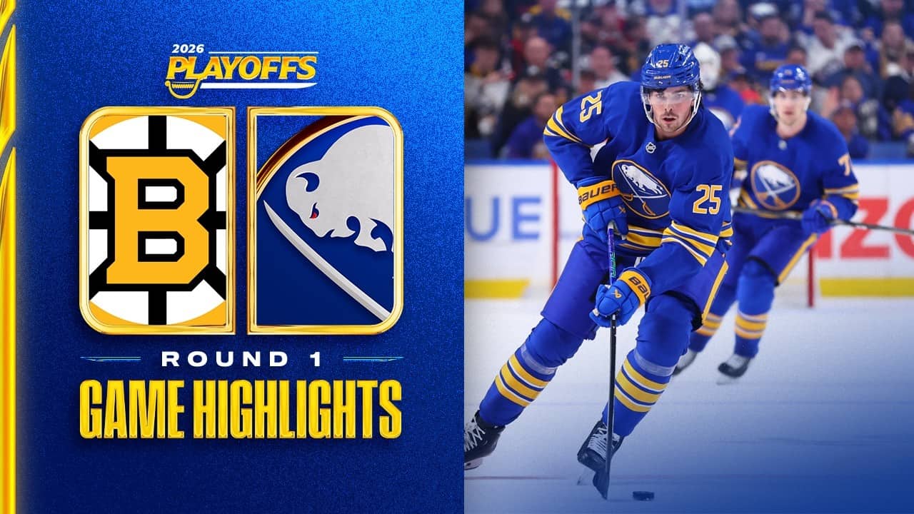 Bruins Win Game 5 In Overtime | Buffalo Sabres vs Boston Bruins Playoff Highlights