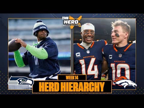 Herd Hierarchy: Seahawks fly to the Top 10, Broncos and Eagles move up in Week 14 | NFL | THE HERD