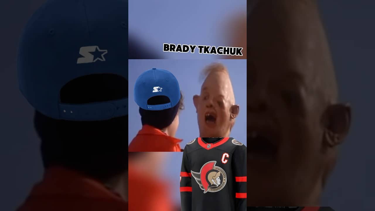 Brady Tkachuk pointless while his team was swept. Perfect Ranger 😂 #NYR #nyrangers #shorts