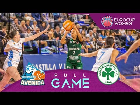 LIVE - Perfumerias Avenida v Panathinaikos A.C. | EuroCup Women 2025-26 | Regular Season