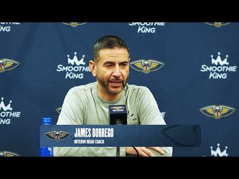 James Borrego previews Pelicans vs. Bulls game | New Orleans Pelicans
