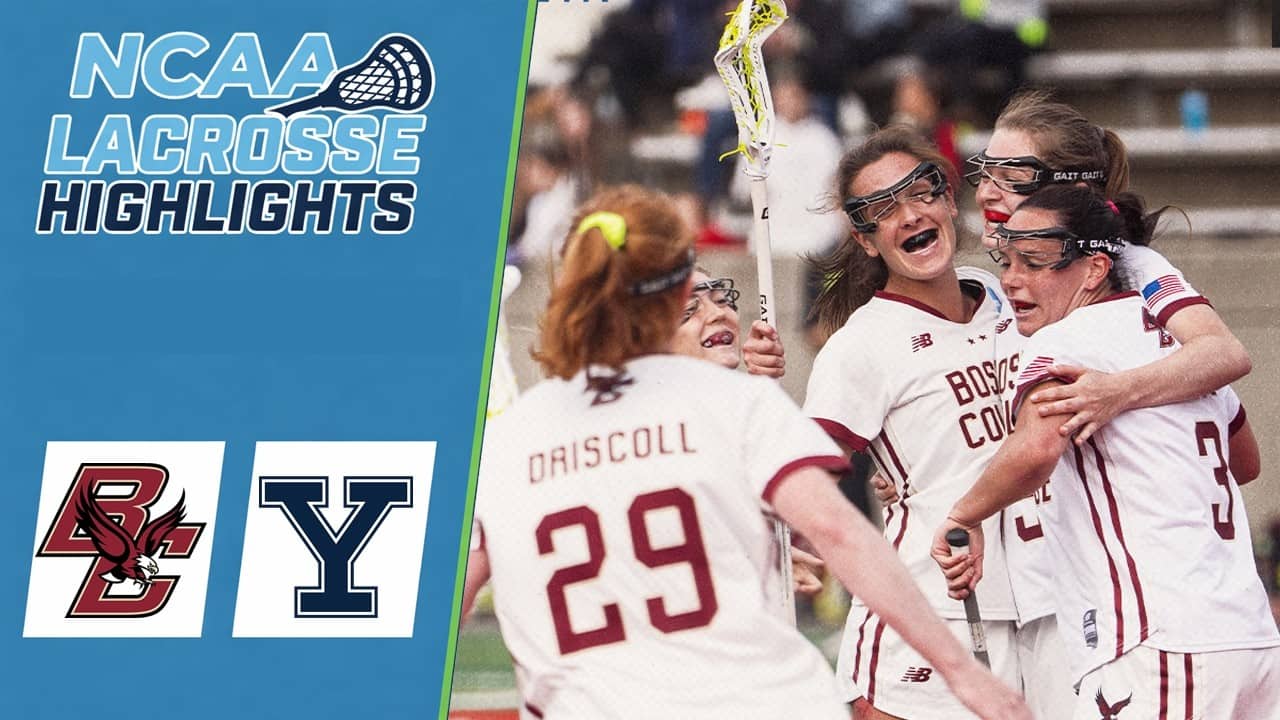 Boston College vs Yale | NCAA Women’s College Lacrosse Highlights | May 8, 2026
