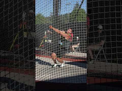 Rudy Winkler is back over 81 meters 💥 He takes second in the Pre Classic men's hammer throw 🥈 #usatf