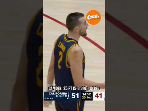 First double-double of the season for John 👏 #cal #calbears #collegebasketball #sports #basketball