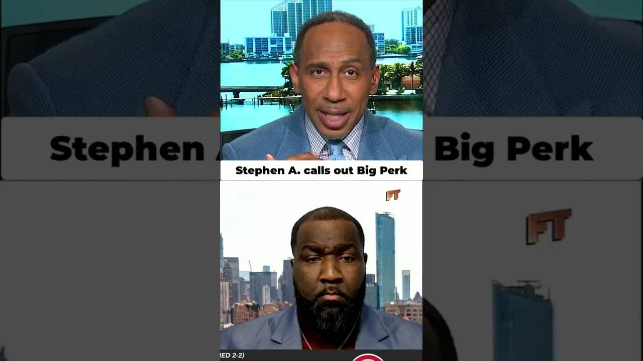 Stephen A. responds to Big Perk calling out the Knicks 😂