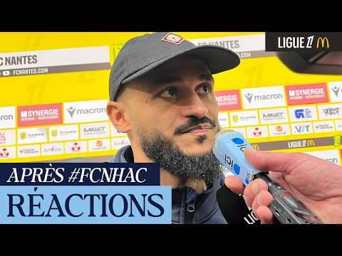 💬 Après FC Nantes - HAC (2-0), réactions de Sofiane Boufal