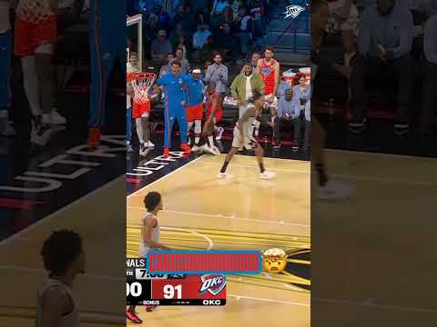 OH MY CARUSO 🫣 #okcthunder