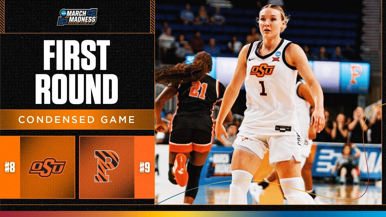 Oklahoma State vs. Princeton - First round NCAA tournament extended highlights