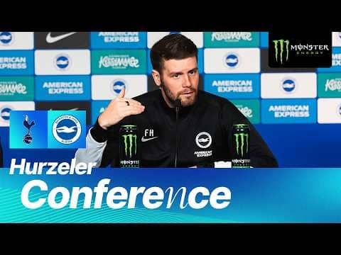 Hurzeler's Tottenham press conference | Verbruggen's development and the run in