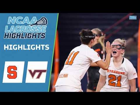 Syracuse vs Virginia Tech | NCAA Women’s College Lacrosse Highlights | March 6, 2026