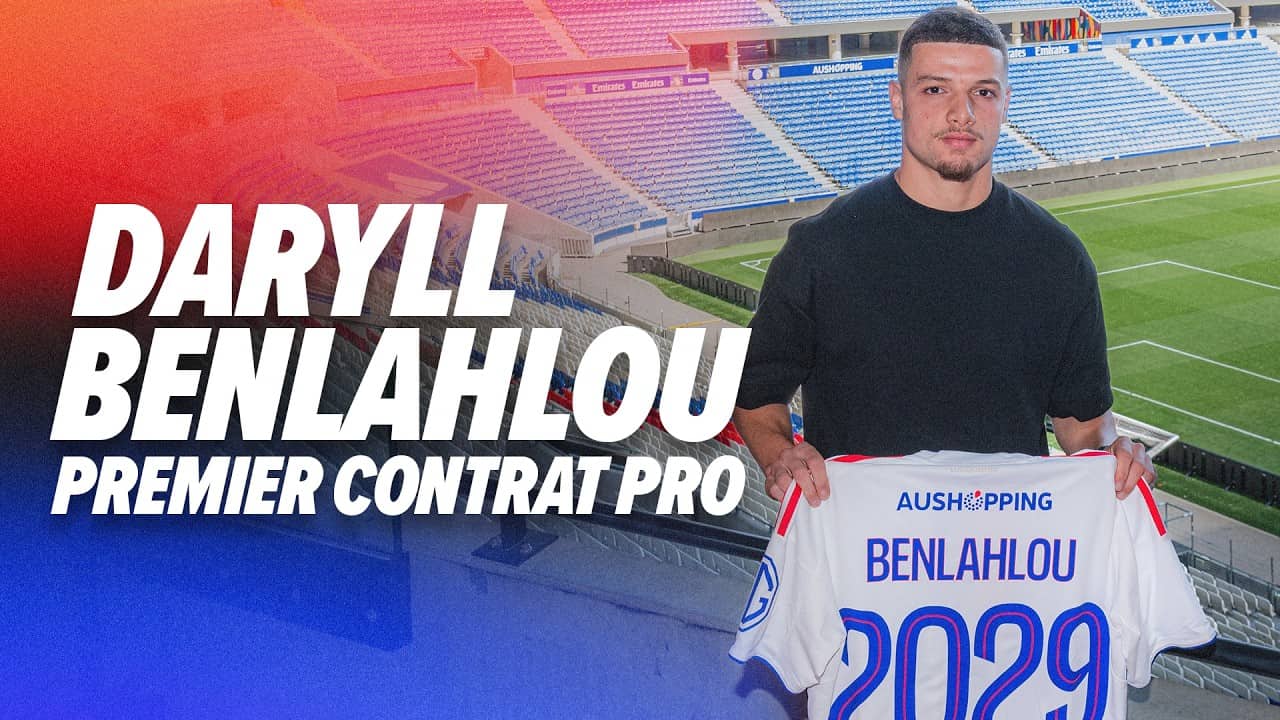 Daryll Benlahlou signe son premier contrat professionnel