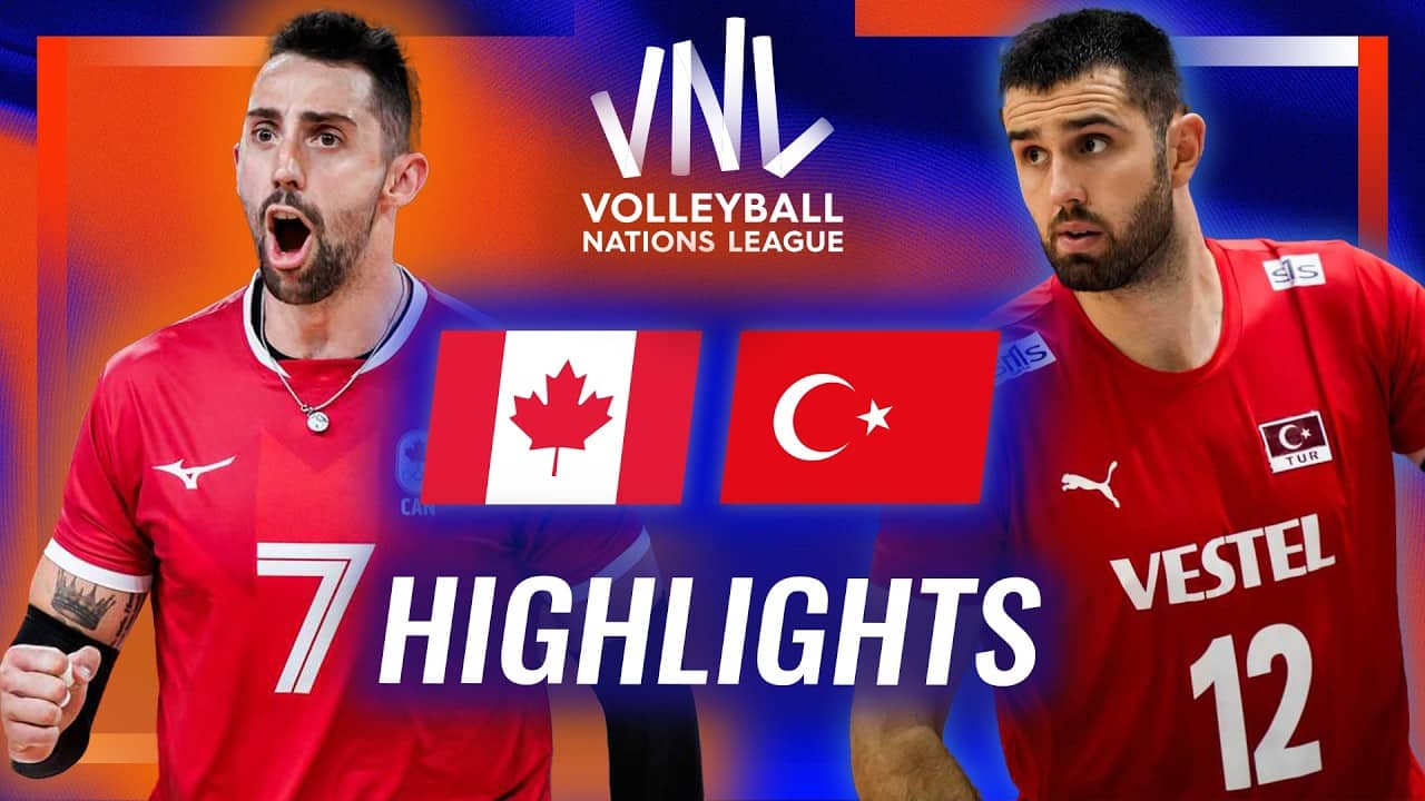 Canada 🇨🇦 vs. Türkiye 🇹🇷 - Highlights | Week 1 | Men's VNL 2026