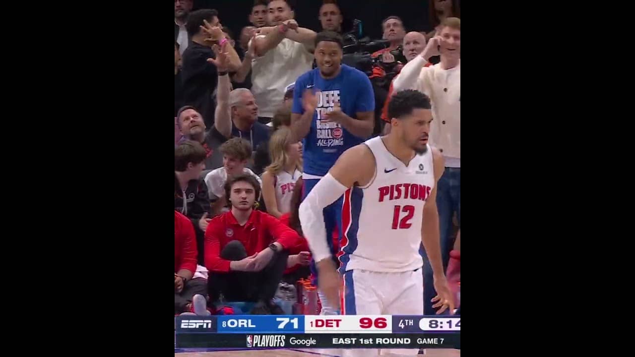 Game 7: 4th Quarter Top Plays | Pistons vs. Magic #nba #pistons