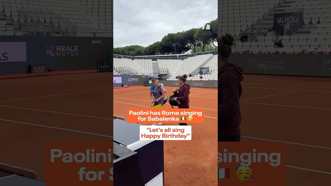 Happy birthday to Aryna Sabalenka π #tennis #birthday #tennisplayer #rome