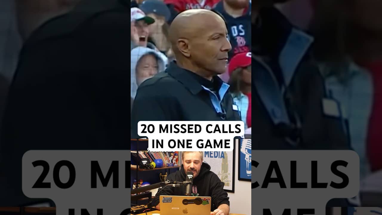 Umpire misses 20 calls in one game, a breakdown #baseball #mlb #abs #redsox #challenge #umpire