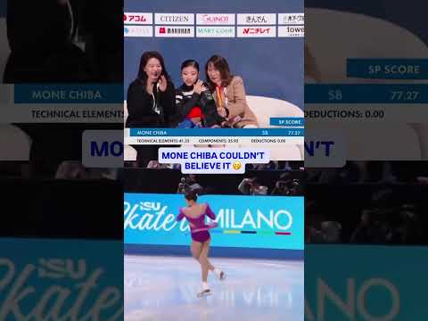 MONE CHIBA. BELIEVE.👑⛸️😊